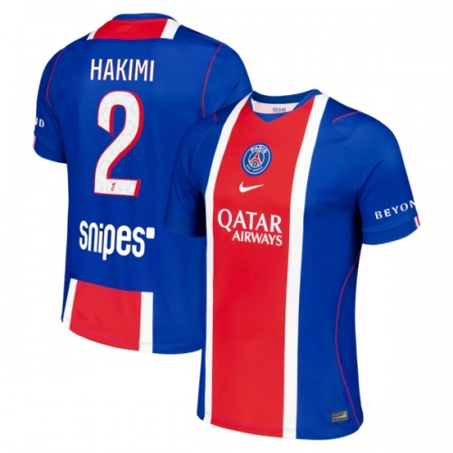 Maillot de Foot Paris Saint-Germain Hakimi 2 Domicile 2026-27 Maillot de Foot Paris Saint-Germain Hakimi 2 Domicile 2026-27