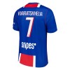 Maillot de Foot Paris Saint-Germain Kvaratskhelia 7 Domicile 2026-27
