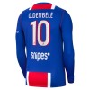 Maillot de Foot Paris Saint-Germain O. Dembele 10 Domicile 2026-27 Manche Longue