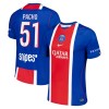 Maillot de Foot Paris Saint-Germain Pacho 51 Domicile 2026-27 Maillot de Foot Paris Saint-Germain Pacho 51 Domicile 2026-27