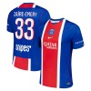 Maillot de Foot Paris Saint-Germain Zaire Emery 33 Domicile 2026-27 Maillot de Foot Paris Saint-Germain Zaire Emery 33 Domicile 2026-27