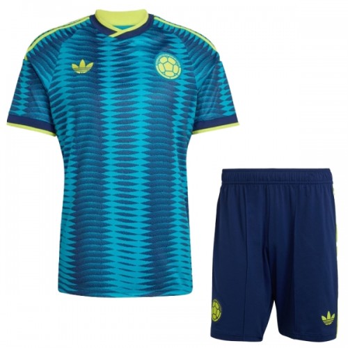 Ensemble Maillot Colombie Exterieur Coupe du Monde 2026 Enfant Ensemble Maillot Colombie Exterieur Coupe du Monde 2026 Enfant