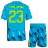 Ensemble Maillot Gardien Espagne Unai Simon 23 Coupe du Monde 2026 Enfant