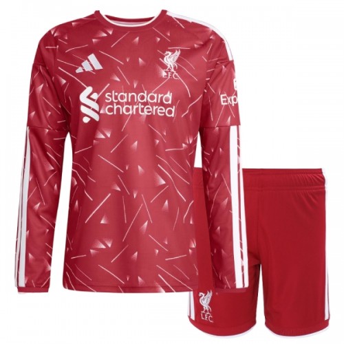 Ensemble Maillot Liverpool Domicile 2026-27 Manche Longue Enfant Ensemble Maillot Liverpool Domicile 2026-27 Manche Longue Enfant