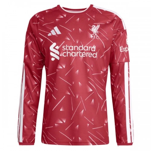 Maillot de Foot Liverpool Domicile 2026-27 Manche Longue Maillot de Foot Liverpool Domicile 2026-27 Manche Longue
