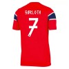 Maillot de Foot Norvège Sorloth 7 Domicile Coupe du Monde 2026