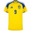Maillot de Foot Suède Isak 9 Domicile Coupe du Monde 2026