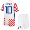 Ensemble Maillot Croatie Modrić 10 Domicile Coupe du Monde 2026 Enfant