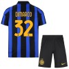 Ensemble Maillot Inter Milan Dimarco 32 Domicile 2026-27 Enfant