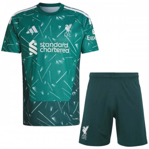 Ensemble Maillot Gardien Liverpool Domicile 2026-27 Verte Enfant Ensemble Maillot Gardien Liverpool Domicile 2026-27 Verte Enfant