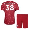 Ensemble Maillot Liverpool Gravenberch 38 Domicile 2026-27 Enfant