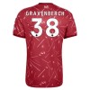 Maillot de Foot Liverpool Gravenberch 38 Domicile 2026-27