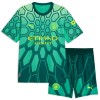 Ensemble Maillot Gardien Manchester City Donnarumma 25 Domicile 2026-27 Verte Enfant