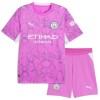 Ensemble Maillot Gardien Manchester City Donnarumma 25 Exterieur 2026-27 Rose Enfant