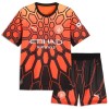 Ensemble Maillot Gardien Manchester City Donnarumma 25 Orange Version Third 2026-27 Enfant