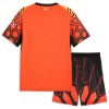 Ensemble Maillot Gardien Manchester City Orange Version Third 2026-27 Enfant