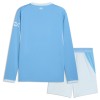 Ensemble Maillot Manchester City Domicile 2026-27 Manche Longue Enfant