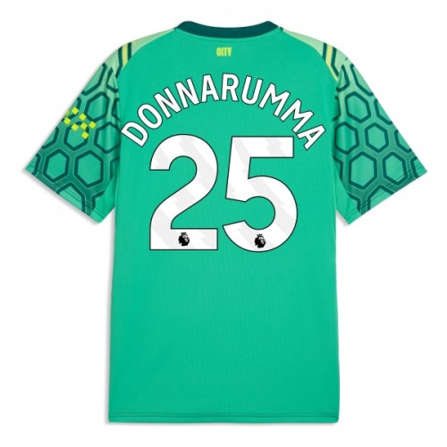 Maillot de Foot Gardien Manchester City Donnarumma 25 Domicile 2026-27 Verte Maillot de Foot Gardien Manchester City Donnarumma 25 Domicile 2026-27 Verte