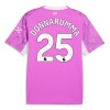 Maillot de Foot Gardien Manchester City Donnarumma 25 Exterieur 2026-27 Rose
