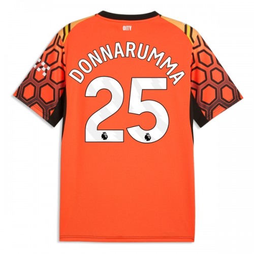 Maillot de Foot Gardien Manchester City Donnarumma 25 Orange Version Third 2026-27 Maillot de Foot Gardien Manchester City Donnarumma 25 Orange Version Third 2026-27