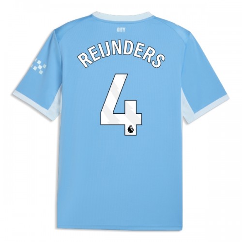 Maillot de Foot Manchester City Reijnders 4 Domicile 2026-27 Maillot de Foot Manchester City Reijnders 4 Domicile 2026-27