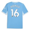 Maillot de Foot Manchester City Rodrigo 16 Domicile 2026-27
