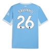 Maillot de Foot Manchester City Savinho 26 Domicile 2026-27 Maillot de Foot Manchester City Savinho 26 Domicile 2026-27