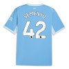 Maillot de Foot Manchester City Semenyo 42 Domicile 2026-27