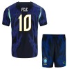Ensemble Maillot Brésil Pele 10 Exterieur Coupe du Monde 2026 Enfant