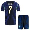 Ensemble Maillot Brésil Vini JR. 7 Exterieur Coupe du Monde 2026 Enfant Ensemble Maillot Brésil Vini JR. 7 Exterieur Coupe du Monde 2026 Enfant