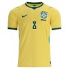 Maillot de Foot Brésil Bruno Guimaraes 8 Domicile Coupe du Monde 2026