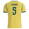 Maillot de Foot Brésil Casemiro 5 Domicile Coupe du Monde 2026 Maillot de Foot Brésil Casemiro 5 Domicile Coupe du Monde 2026