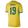 Maillot de Foot Brésil Endrick 19 Domicile Coupe du Monde 2026 Maillot de Foot Brésil Endrick 19 Domicile Coupe du Monde 2026