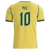 Maillot de Foot Brésil Pele 10 Domicile Coupe du Monde 2026 Maillot de Foot Brésil Pele 10 Domicile Coupe du Monde 2026