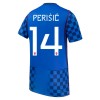 Ensemble Maillot Croatie Perišić 14 Exterieur Coupe du Monde 2026 Enfant