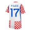 Maillot de Foot Croatie P. Sucic 17 Domicile Coupe du Monde 2026
