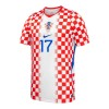 Maillot de Foot Croatie P. Sucic 17 Domicile Coupe du Monde 2026