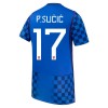 Maillot de Foot Croatie P. Sucic 17 Exterieur Coupe du Monde 2026 Maillot de Foot Croatie P. Sucic 17 Exterieur Coupe du Monde 2026