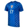 Maillot de Foot Croatie P. Sucic 17 Exterieur Coupe du Monde 2026