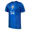Maillot de Foot Croatie Perišić 14 Exterieur Coupe du Monde 2026