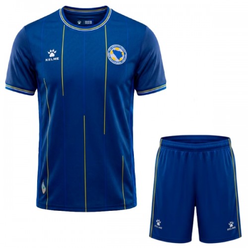 Ensemble Maillot Bosnie-Herzégovine Domicile Coupe du Monde 2026 Enfant Ensemble Maillot Bosnie-Herzégovine Domicile Coupe du Monde 2026 Enfant