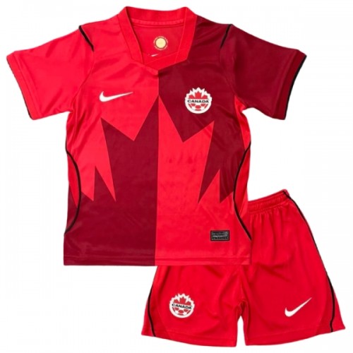 Ensemble Maillot Canada Domicile Coupe du Monde 2026 Enfant Ensemble Maillot Canada Domicile Coupe du Monde 2026 Enfant