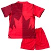 Ensemble Maillot Canada Domicile Coupe du Monde 2026 Enfant