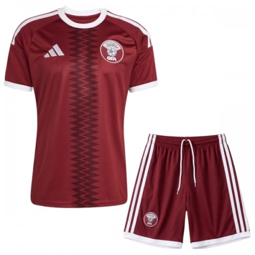 Ensemble Maillot Qatar Domicile Coupe du Monde 2026 Enfant Ensemble Maillot Qatar Domicile Coupe du Monde 2026 Enfant