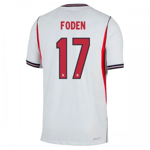 Maillot de Foot Angleterre Foden 17 Domicile Coupe du Monde 2026 Maillot de Foot Angleterre Foden 17 Domicile Coupe du Monde 2026
