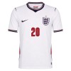 Maillot de Foot Angleterre Palmer 20 Domicile Coupe du Monde 2026