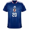 Maillot de Foot Japon Kubo 20 Domicile Coupe du Monde 2026