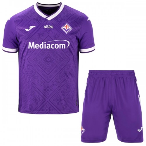 Ensemble Maillot AC Fiorentina Domicile 2026-27 Enfant Ensemble Maillot AC Fiorentina Domicile 2026-27 Enfant