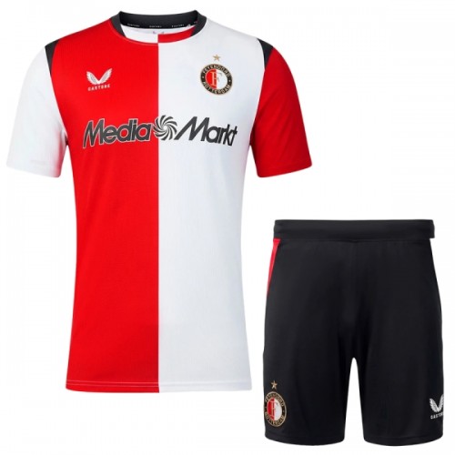 Ensemble Maillot Feyenoord Rotterdam Domicile 2026-27 Enfant Ensemble Maillot Feyenoord Rotterdam Domicile 2026-27 Enfant