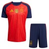 Ensemble Maillot Espagne 2 Stars Domicile Coupe du Monde 2026 Enfant Ensemble Maillot Espagne 2 Stars Domicile Coupe du Monde 2026 Enfant